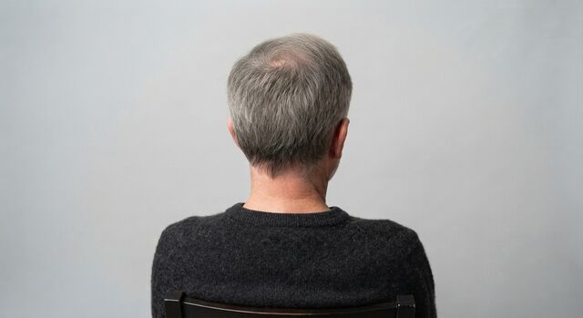 AI visualization after: crown bald spot